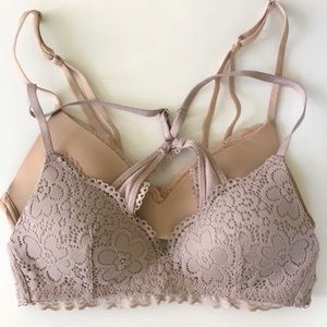 Aerie real happy wireless bras lightly lined, 30A